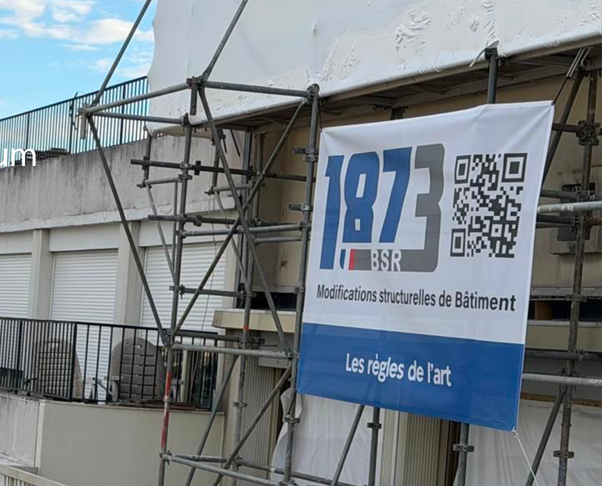 Bâche de chantier
