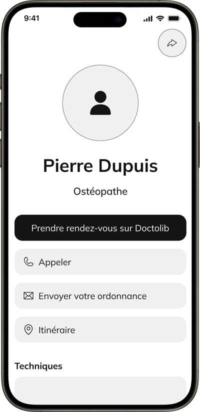 Template Santé