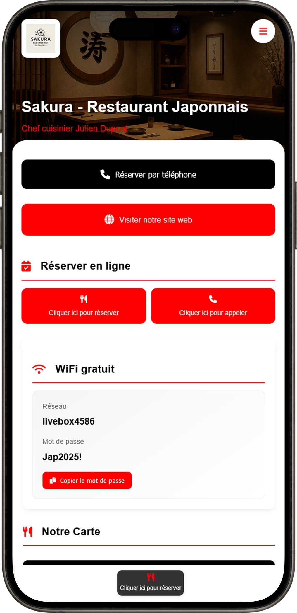 Template restauration R7