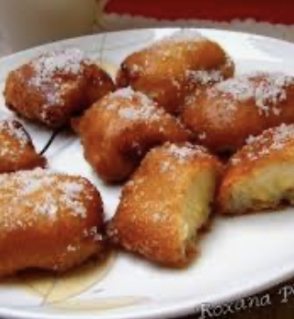 Beignets de banane au miel