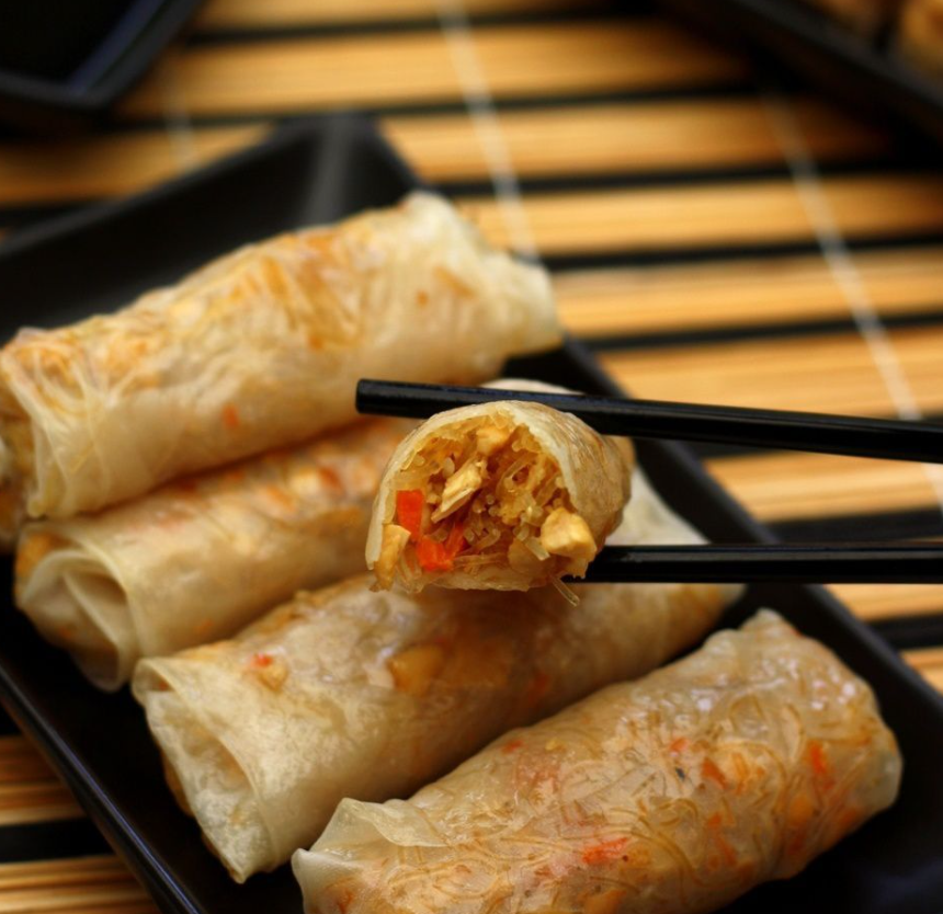 Nems au poulet (4 pcs)