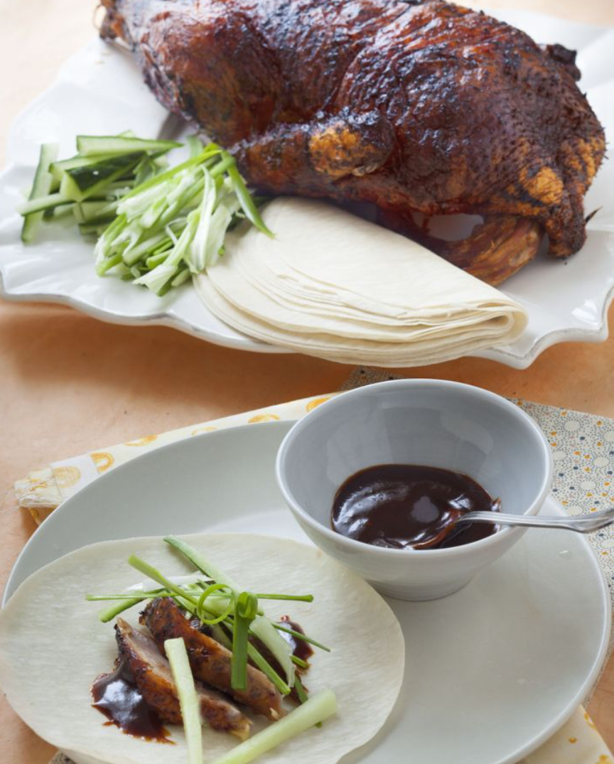 Canard laqué à la pékinoise