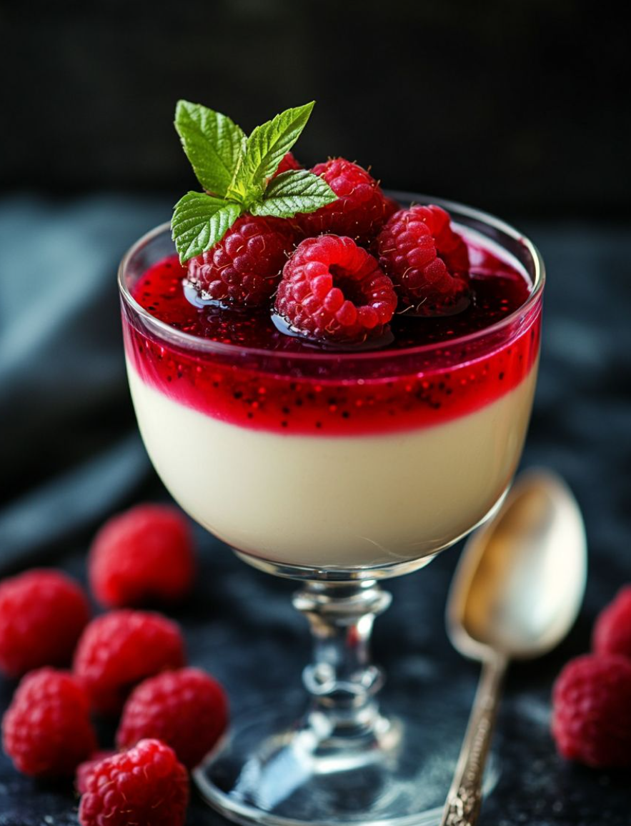 Panna Cotta ai Frutti Rossi